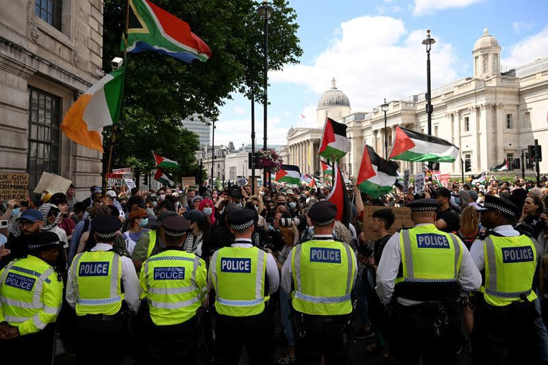 Fact Check: Palestine Action activists face up to 14 years in prison for group support.