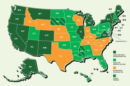 Fact Check: Twenty-four states have legalized recreational marijuana, leaving Pennsylvania lagging behind.