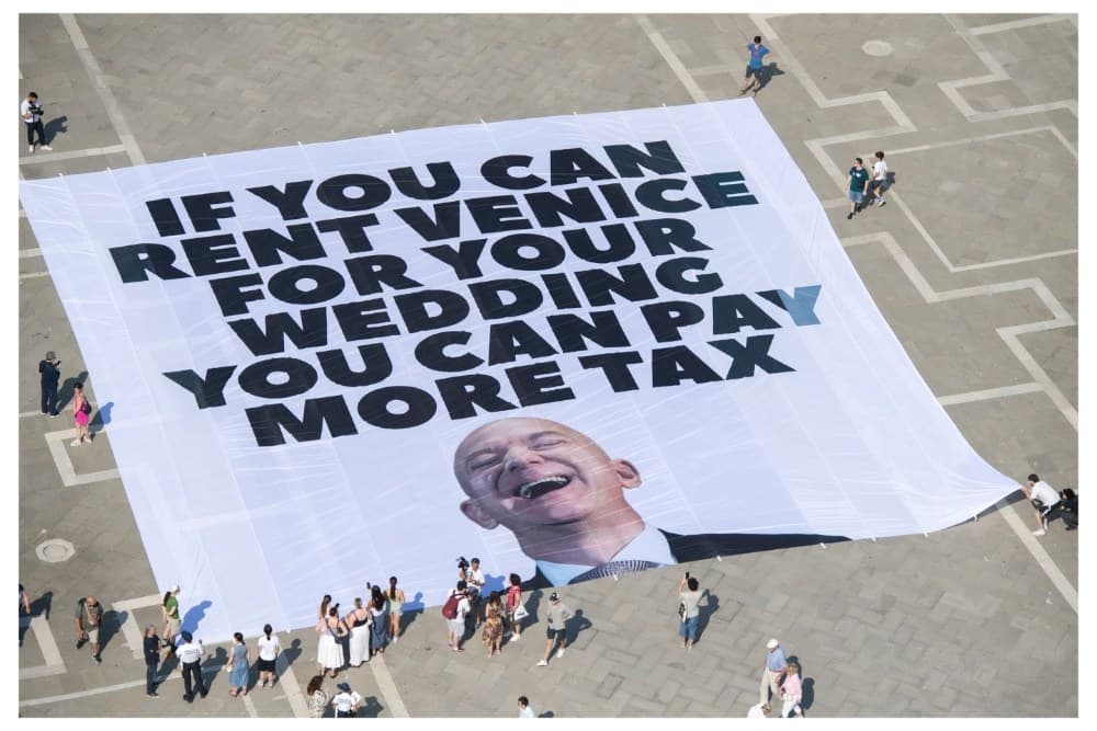 Fact Check: Bezos to donate €1 million for Venice's lagoon ecosystem amid wedding celebrations.