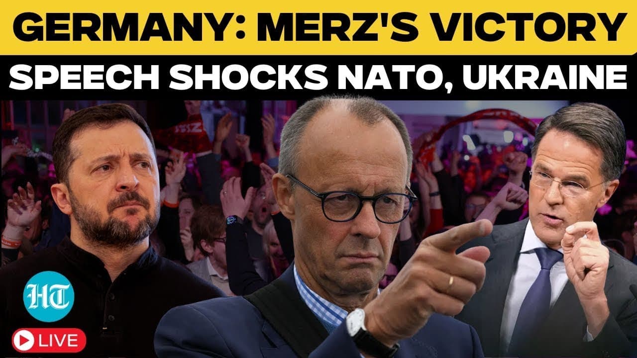 Fact Check: Merz's speech precedes historic NATO and EU summits.