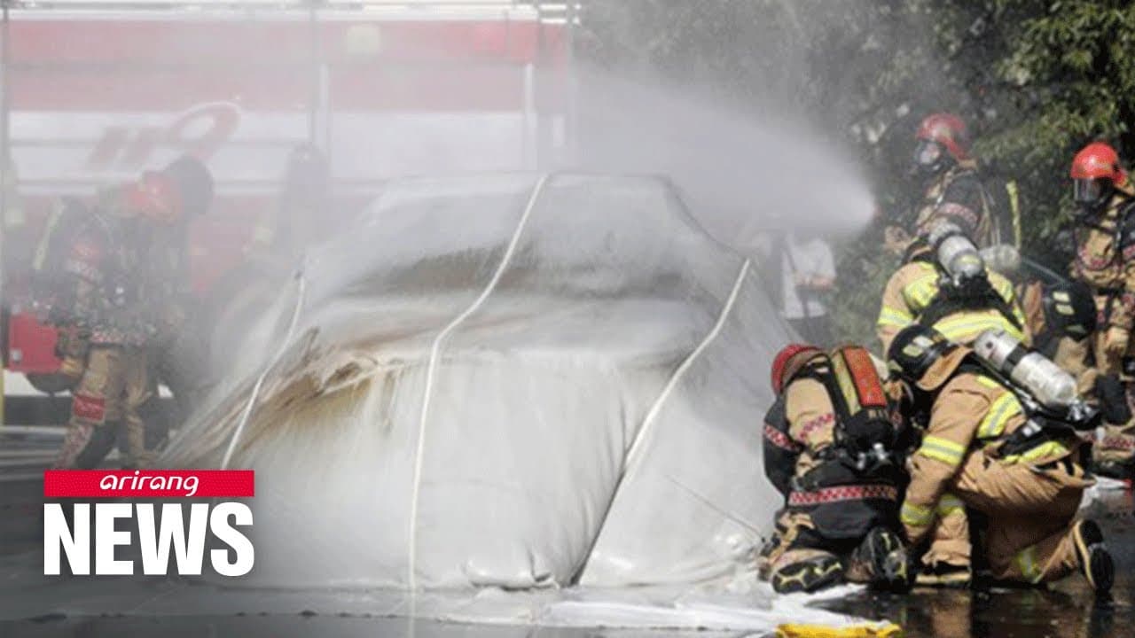 Fact Check: New method extinguishes EV battery fires in just 10 minutes with 63 gallons of water!