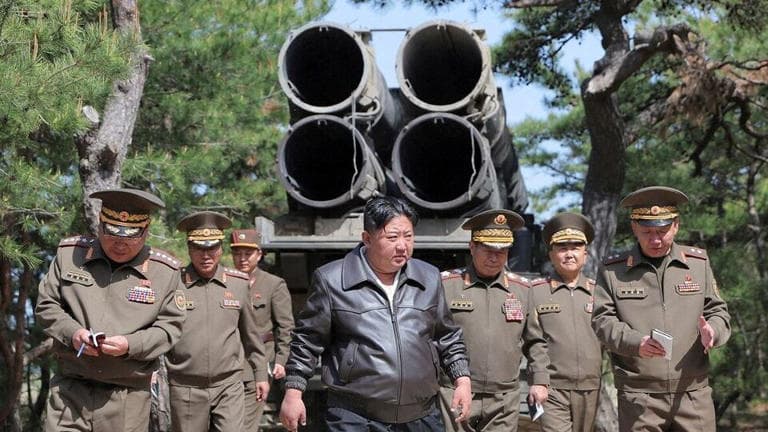 Fact Check: Rockets were fired into the Yellow Sea from Pyongyang.