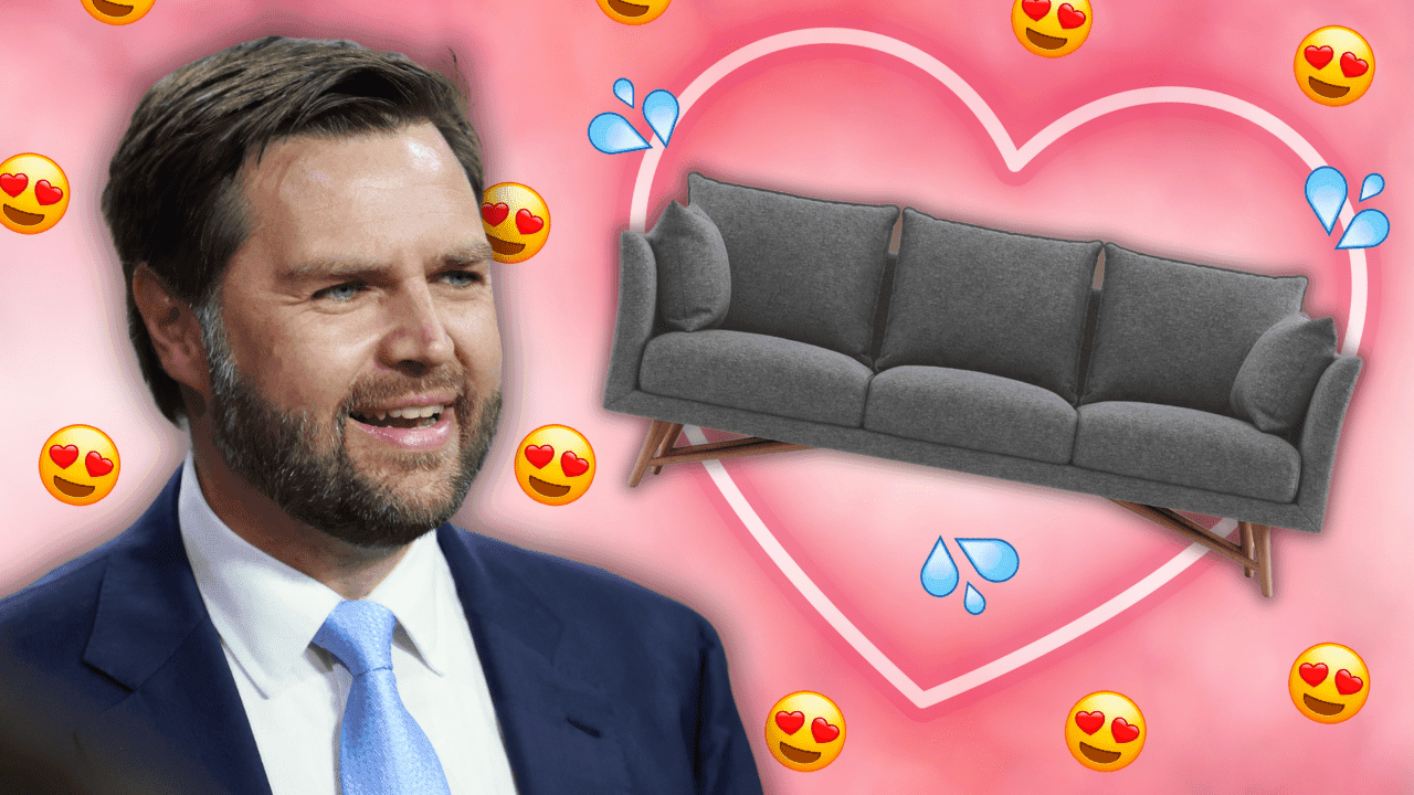 Fact Check: JD Vance had sex with a couch
