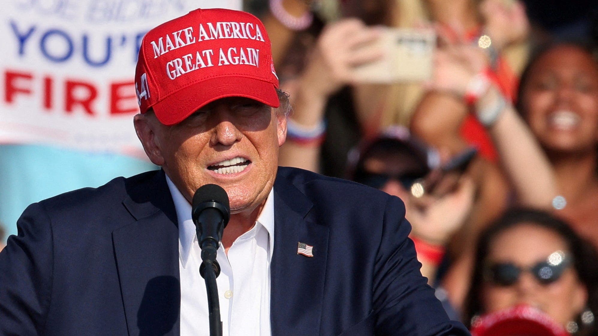 Fact Check: Trump's video features lyrics calling for violence against Iran's leaders.