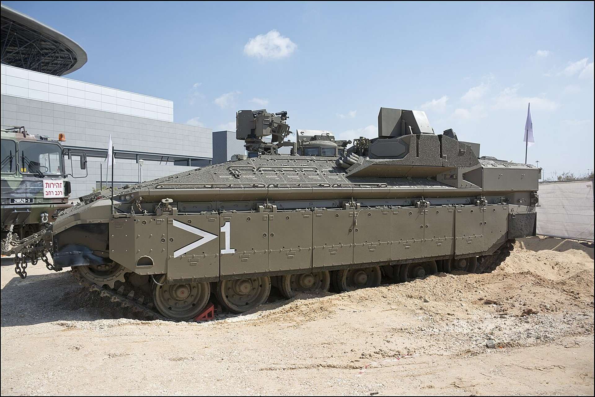 Fact Check: IDF's 605th Battalion used decades-old APC during combat.