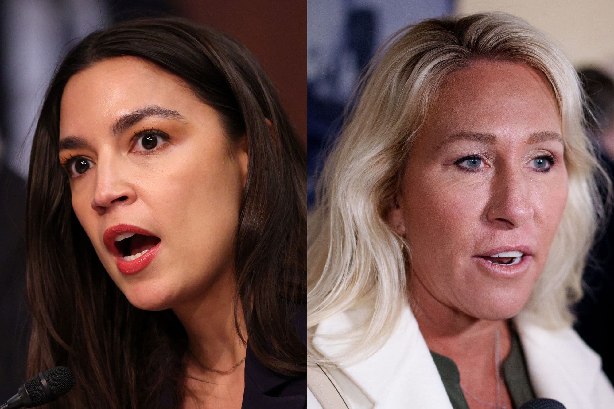 Fact Check: MTG calls AOC a 'pathetic little hypocrite' over Ukraine funding.