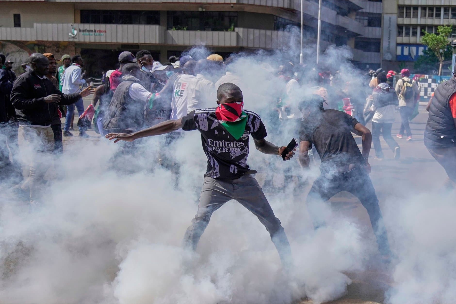 Fact Check: Eight demonstrators treated for gunshot wounds during protests in Kenya.
