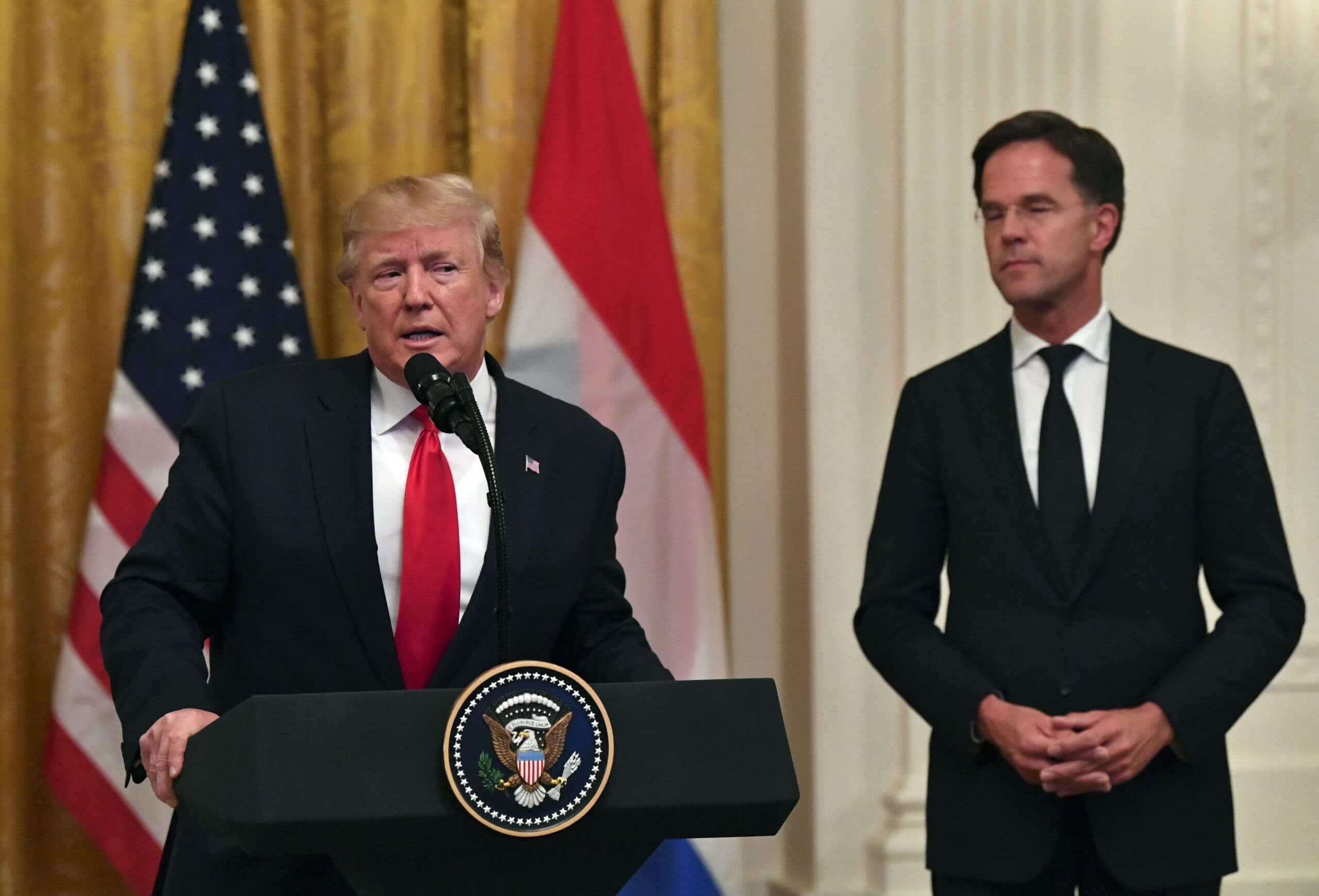 Fact Check: Rutte laughs off Trump's strong language towards Israel and Iran.