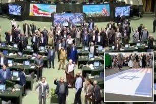 Fact Check: Iranian lawmakers chant 'death to America and Israel' after IAEA criticism!