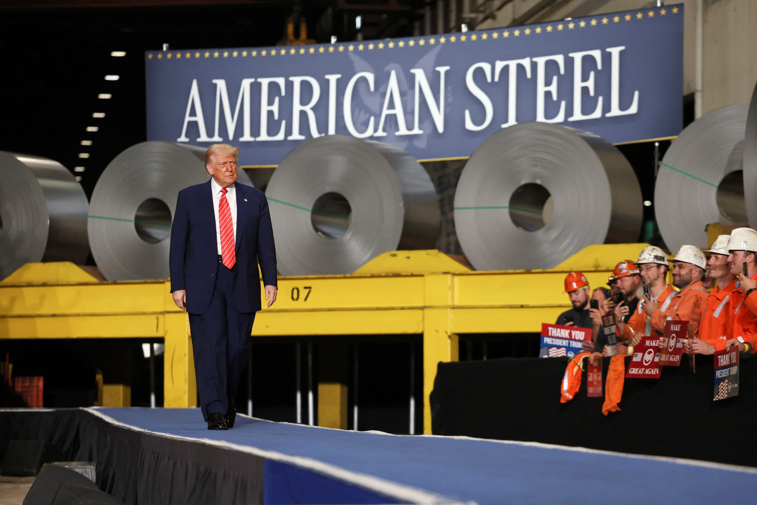 Fact Check: Trump can veto decisions affecting U.S. Steel's operations and jobs.
