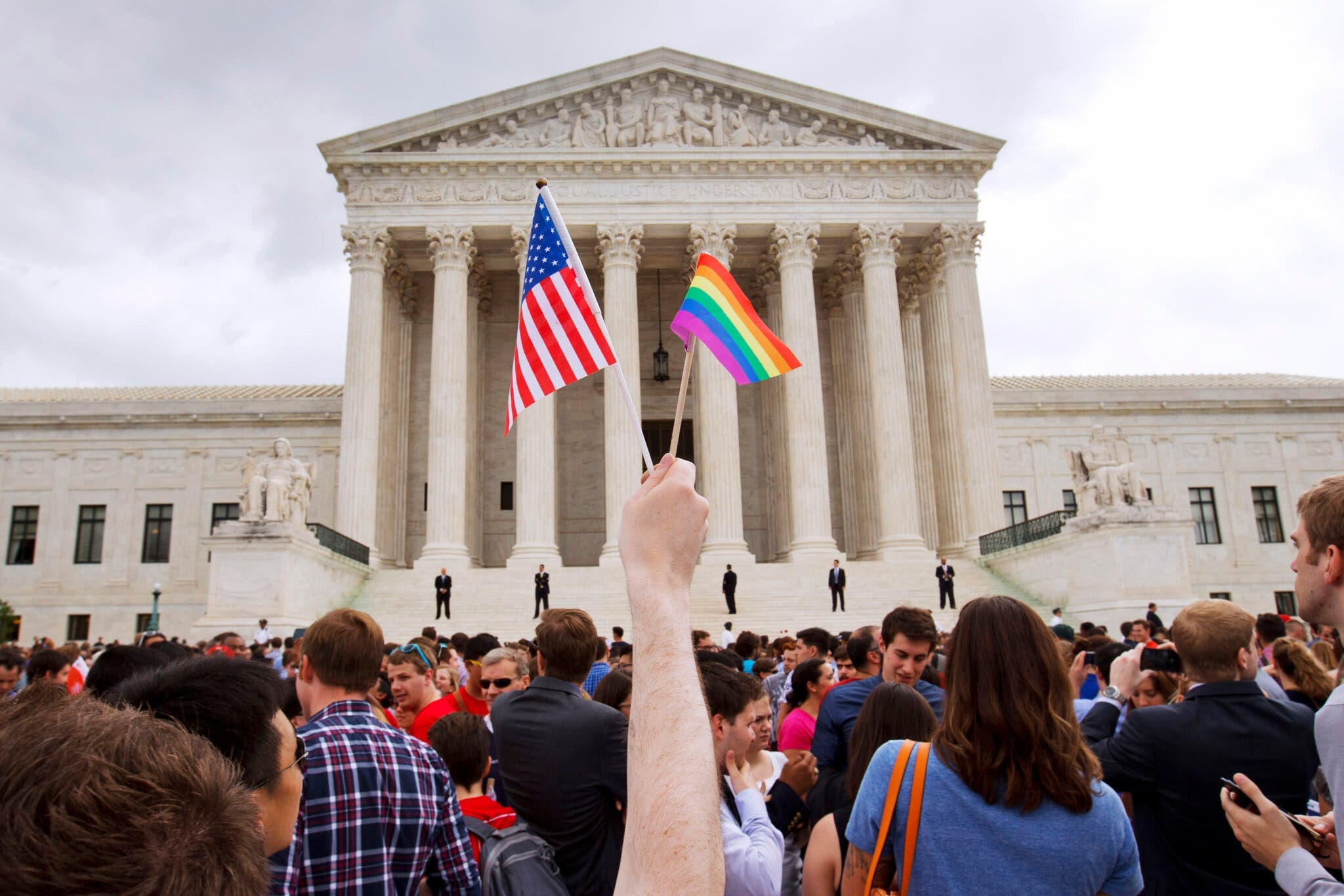 Fact Check: More than two dozen states could ban same-sex marriage if Obergefell is overturned.