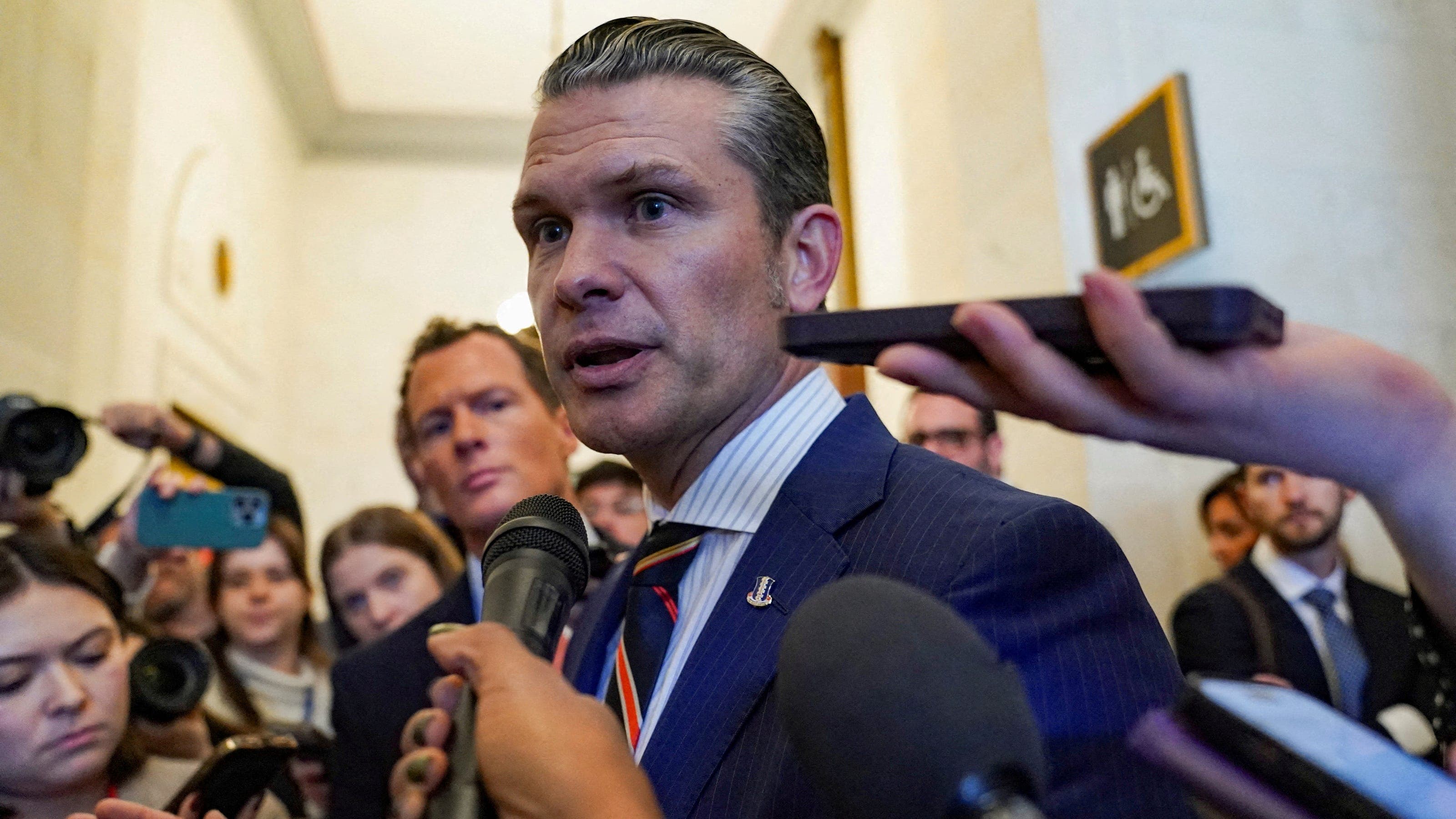 Fact Check: Hegseth accuses press of rooting against Trump during Pentagon press conference