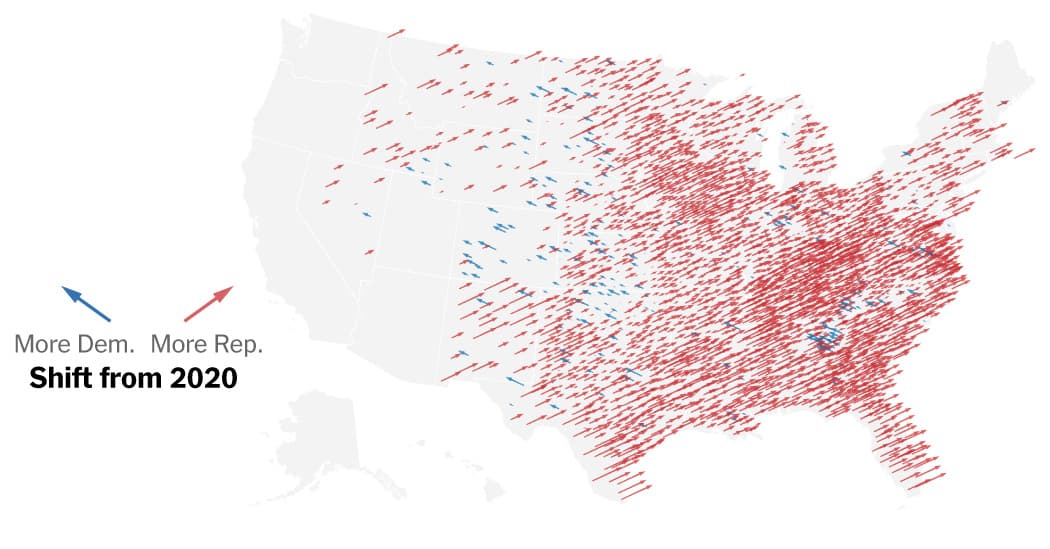 Fact Check: 5% of Biden's voters switched to Trump in 2024, a shocking shift.