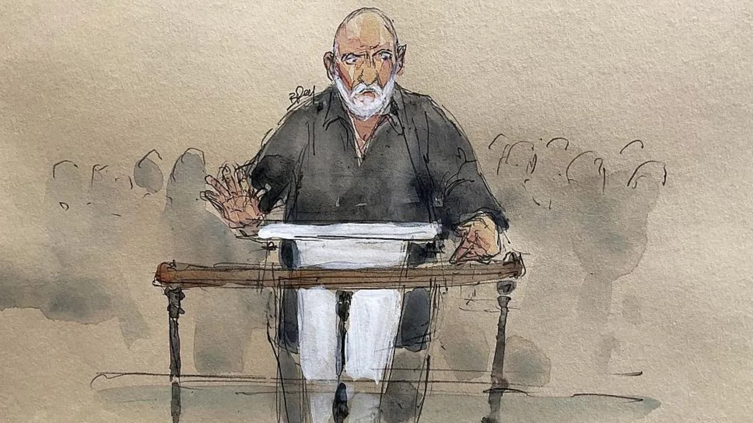 Fact Check: Dubreucq, the 'grandpa robber', died a month after his conviction.