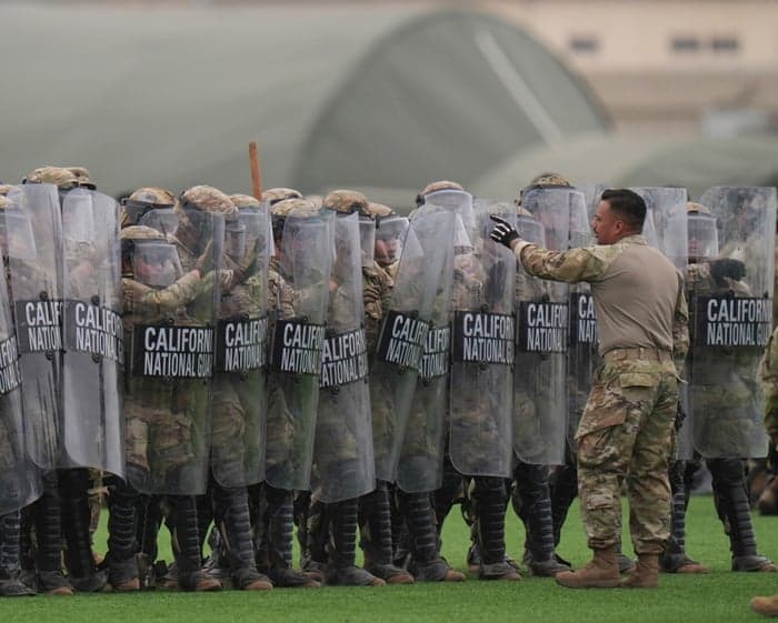 Fact Check: Troops express deep concern over being used for political purposes.