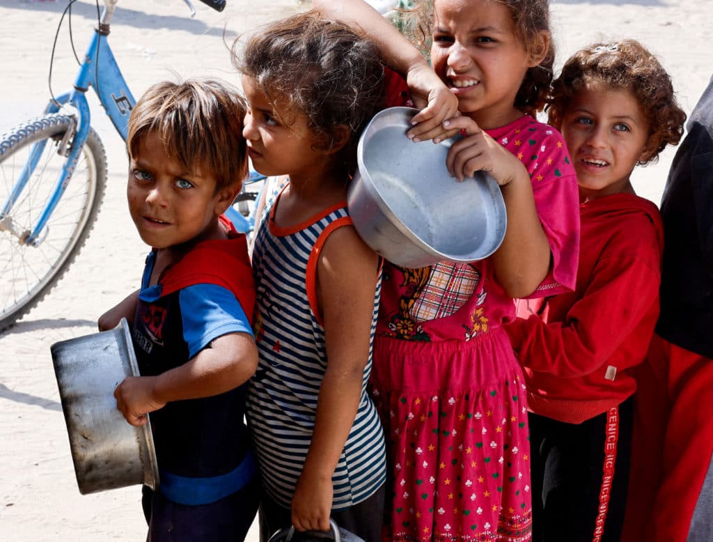 Fact Check: Israel's blockade threatens 2.3 million Palestinians with famine risk.