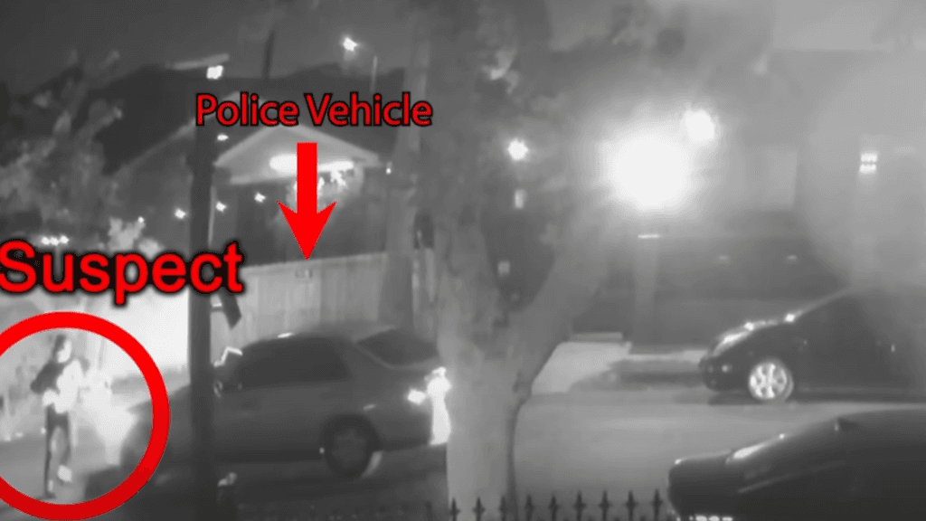 Fact Check: LAPD investigating possible surveillance footage of the burglary.