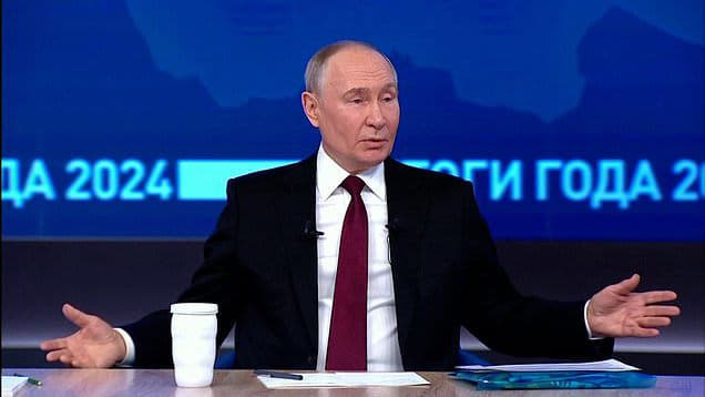 Fact Check: Putin claims West is the aggressor, not Russia.