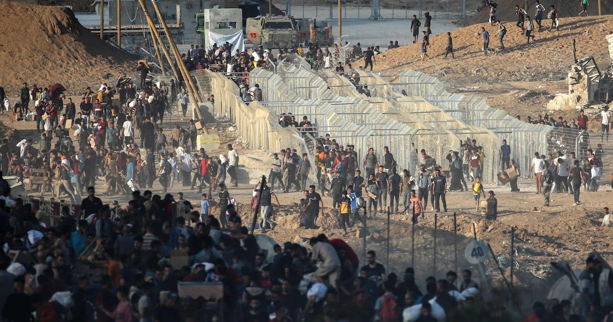 Fact Check: Israeli military treats aid-seeking crowds as hostile forces, using live fire.