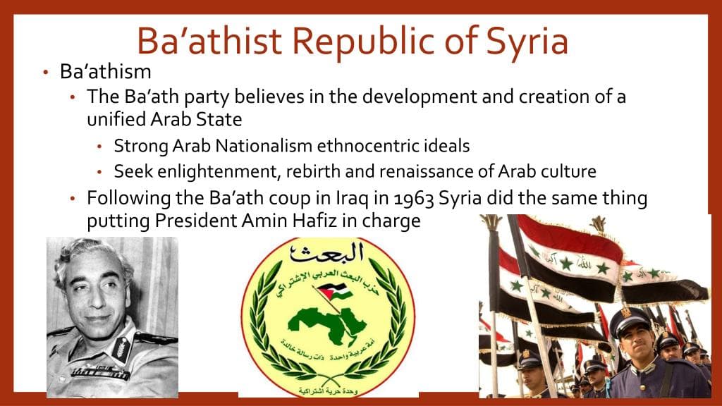 Fact Check: Both Baathist Iraq and Baathist Syria had imperial, hegemonic ambitions for the middle east