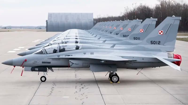 Fact Check: Poland's FA-50PL jets feature advanced AESA radar and air-to-air missile systems.