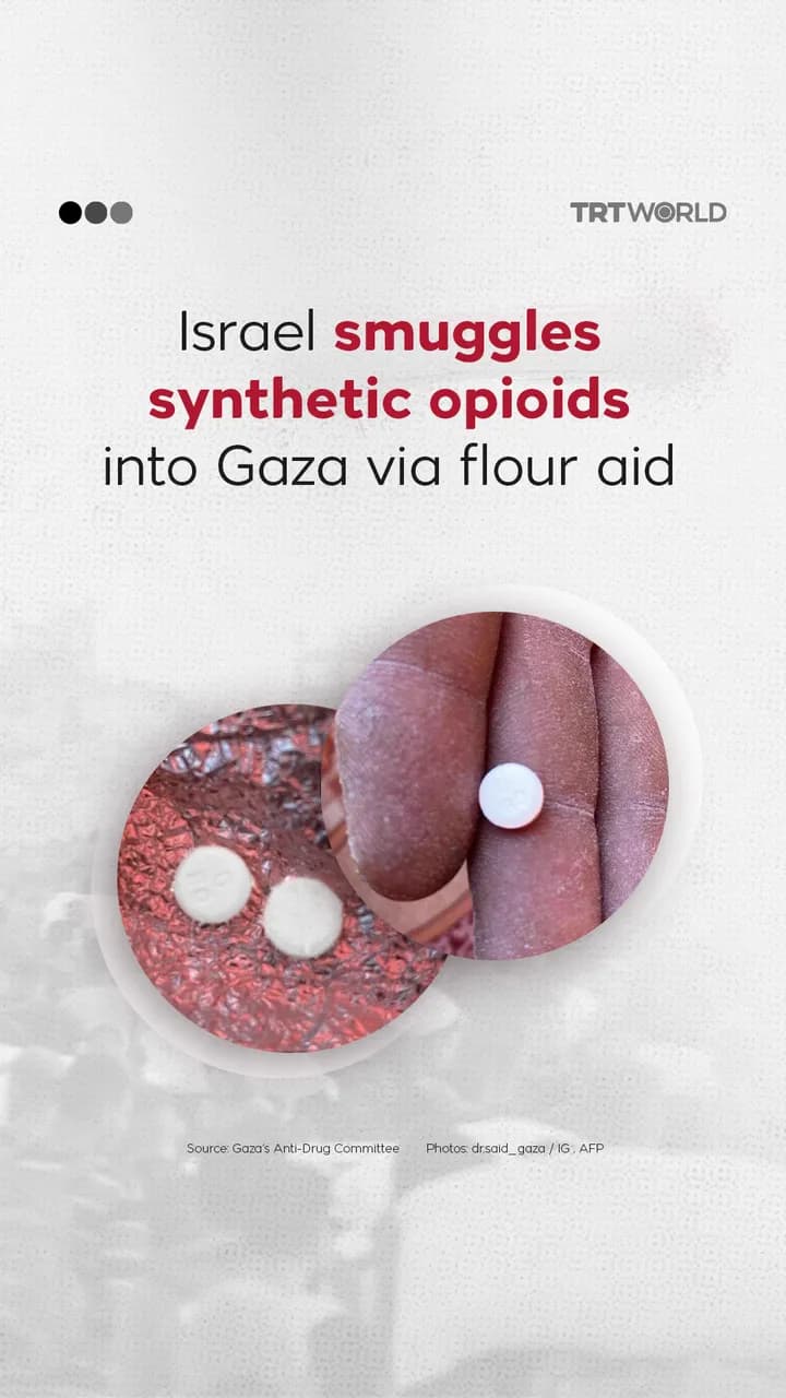 Fact Check: Oxycodone pills were included in the flour shipment to Gaza to get people addicted 