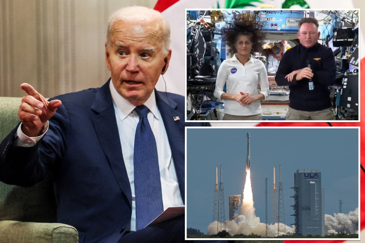 Fact Check: Biden left the astronauts stranded on the international space station 
