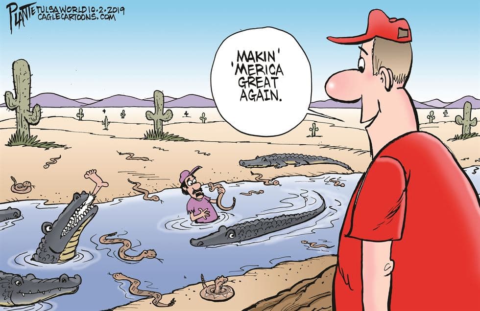 Fact Check: Trump's plan for a moat filled with alligators for immigrants is becoming reality
