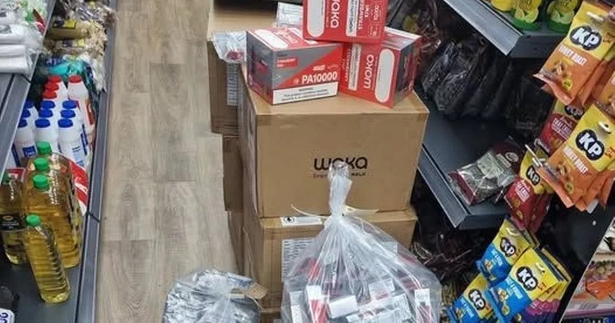 Fact Check: Authorities were shocked by the quantities of illegal products seized.