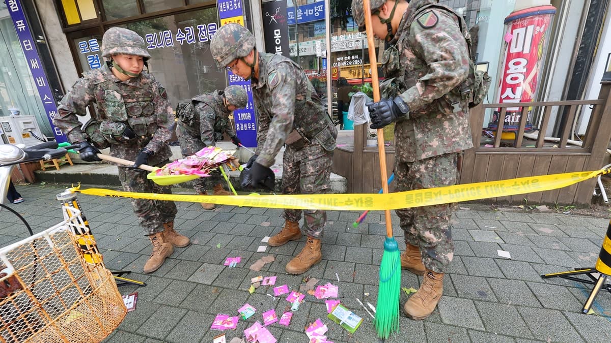 Fact Check: North Korea launched its own balloons, dumping rubbish on South Korea