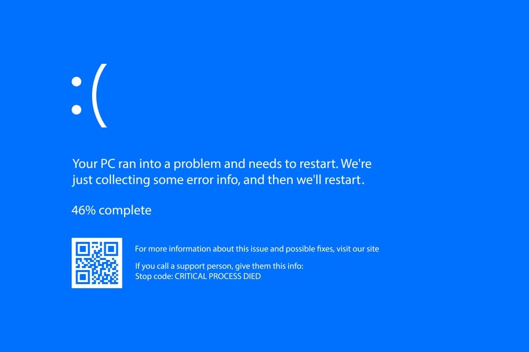 Fact Check: Microsoft's new error message shows restart progress percentage.