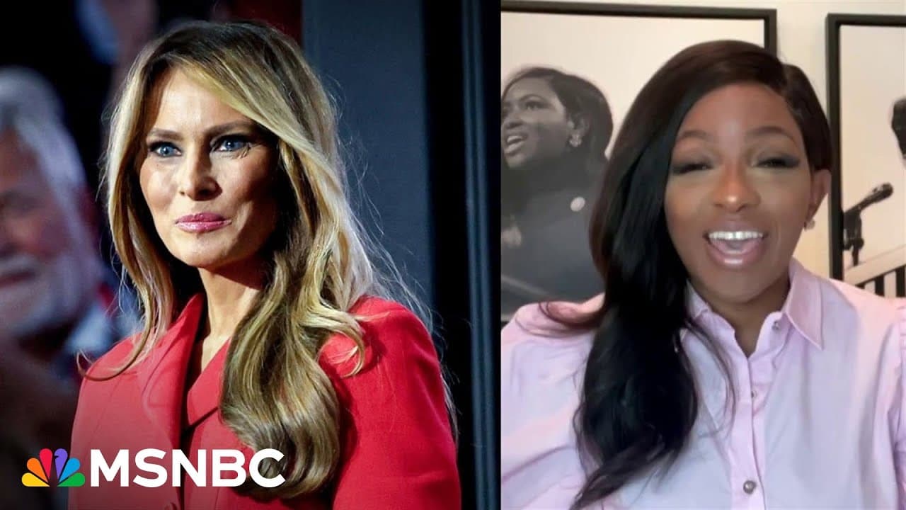 Fact Check: Crockett implies Melania Trump was a 'cut-rate model'.