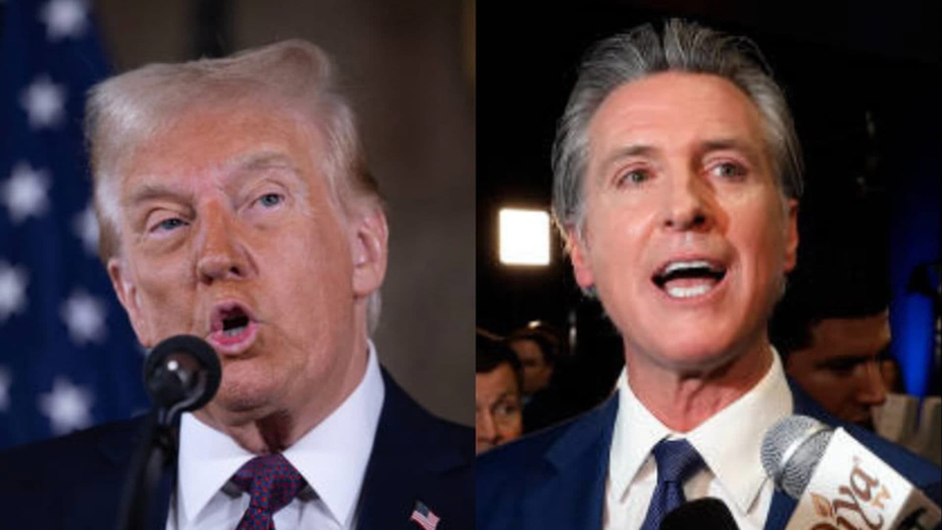 Fact Check: Newsom's lawsuit escalates feud with Trump and his media allies.