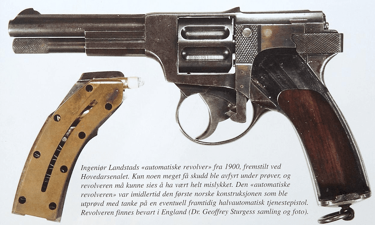 Fact Check: The Swedish army's handgun used prior to the year 1900 was called "Revolver 1886".