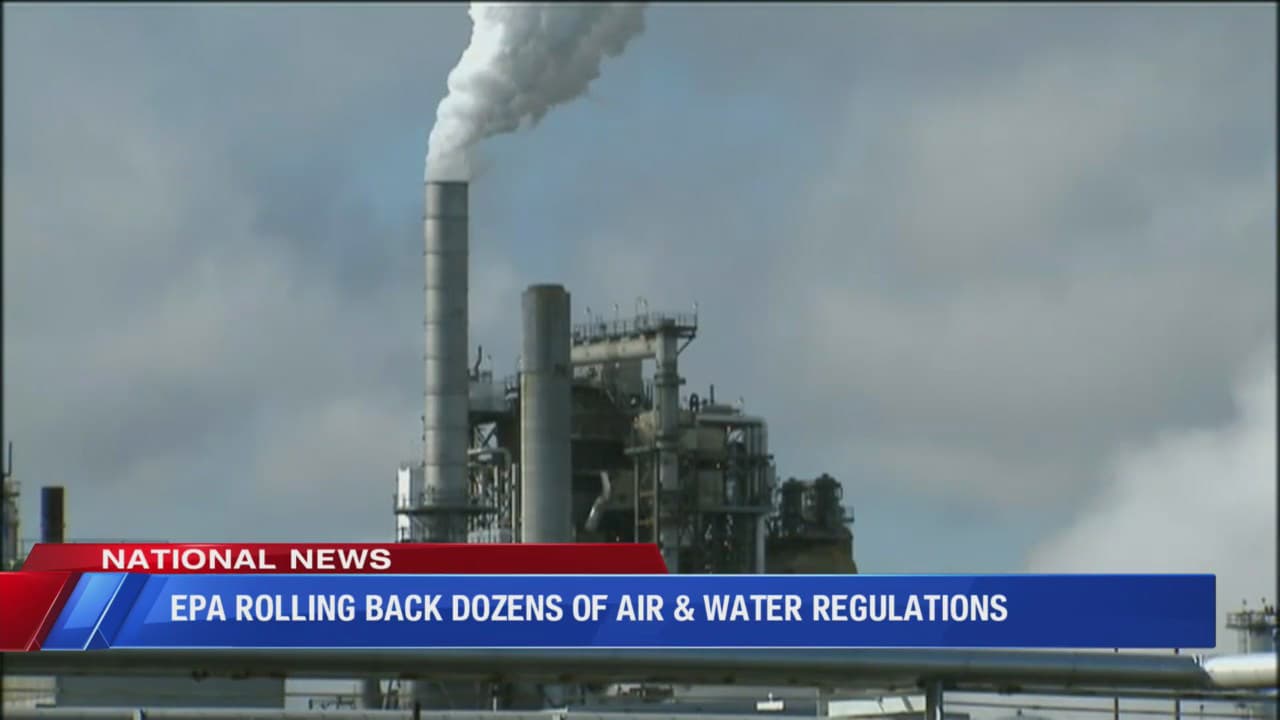 Fact Check: Trump's EPA is rolling back crucial pollution regulations.