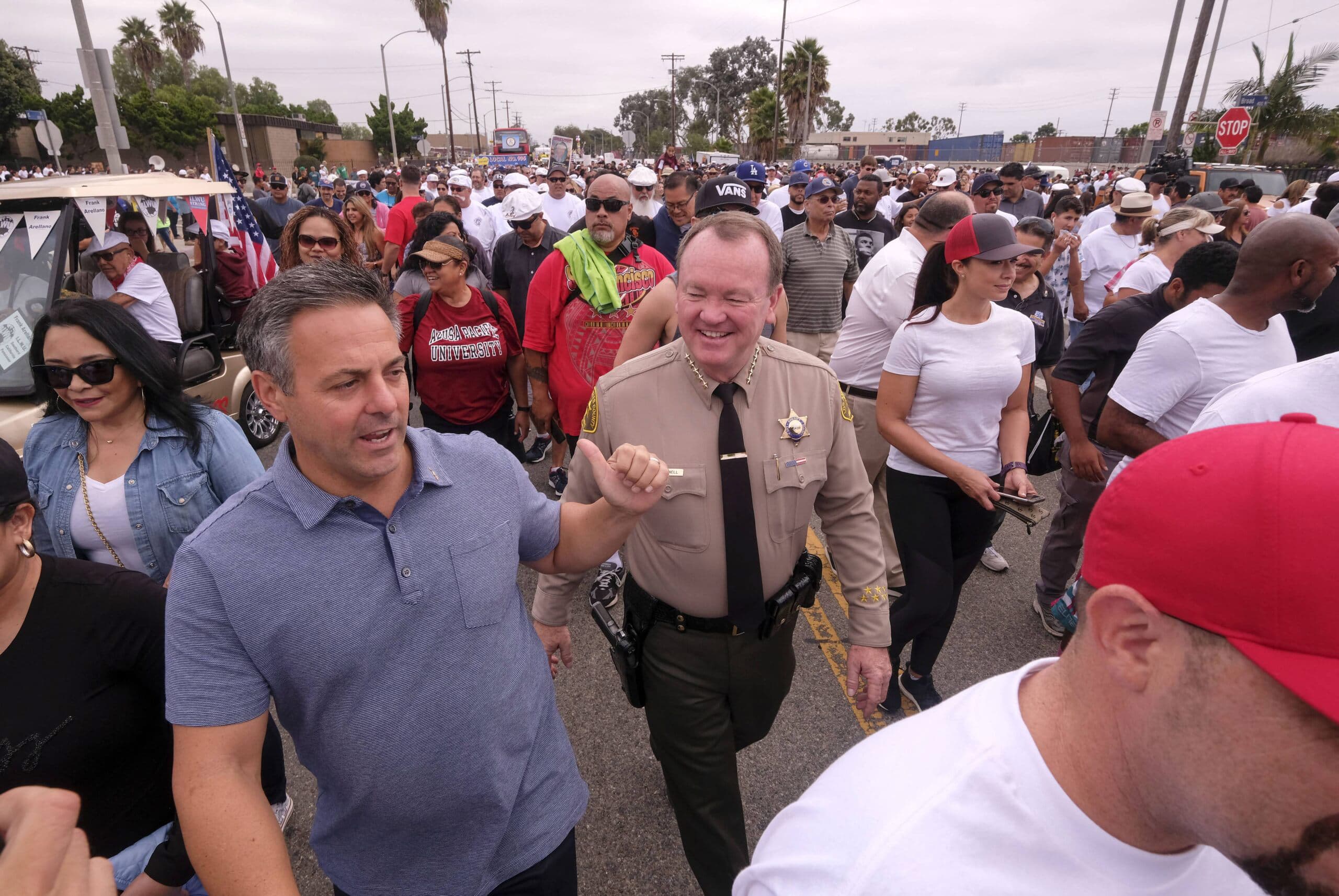Fact Check: LAPD claims it did not detain the woman involved in the incident.