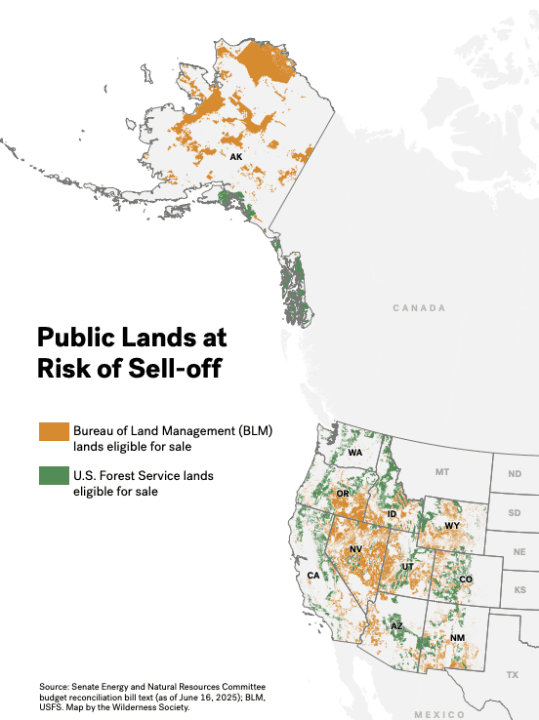 Fact Check: Republicans are secretly trying to sell off public lands in budget bill!