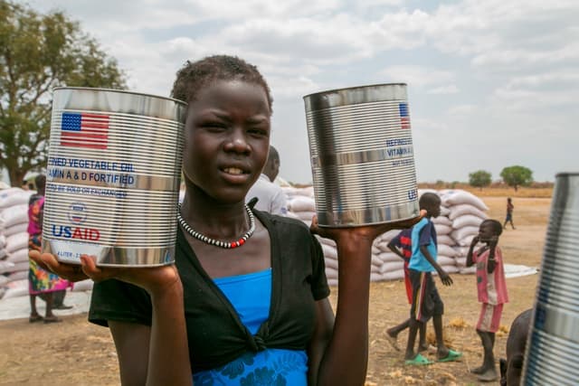 Fact Check: Three of five CRS projects in Sudan canceled, affecting 600,000 people.