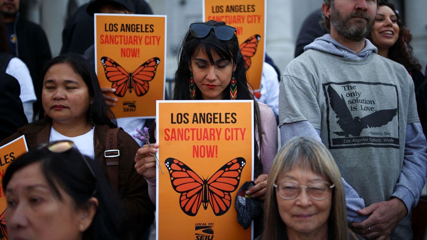 Fact Check: Los Angeles declared a sanctuary city in 2024, banning immigration enforcement assistance.