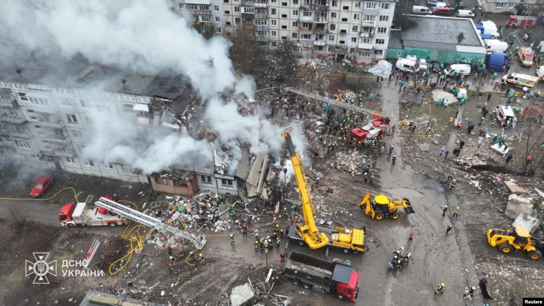 Fact Check: Part of casualties of Ukrainian civilians is due to air defense missiles either hitting buildings or diverging russian missile trajectory