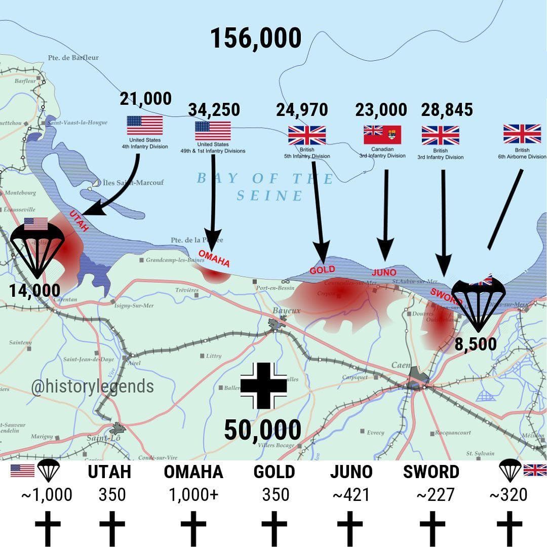 Fact Check: D-Day involved 5,000 ships and 11,000 aircraft; Trump's operation did not.