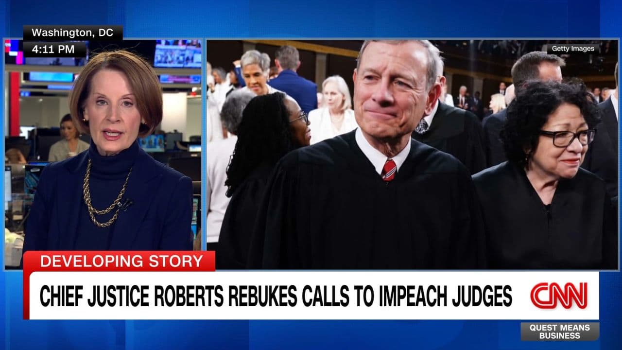 Fact Check: Roberts claims criticism of judges often stems from political losses, not fairness.