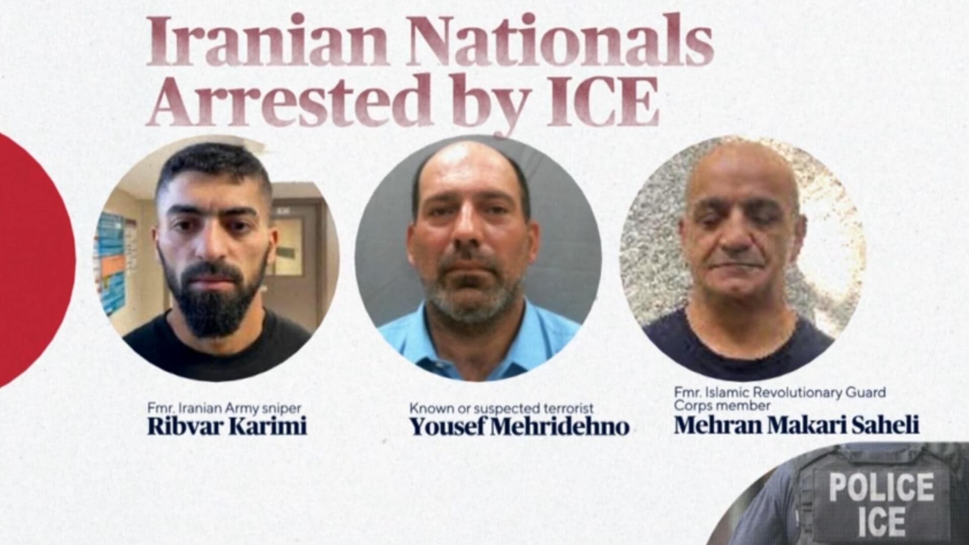 Fact Check: 11 Iranian nationals, including Karimi, were arrested in a single ICE operation.