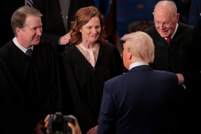 Fact Check: Barrett's opinion makes it harder to challenge Trump's policies in court.