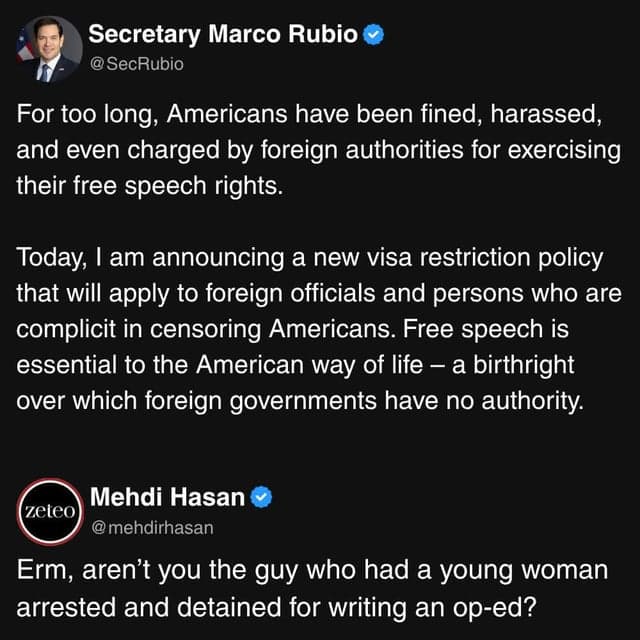 Fact Check: Critics argue Rubio's policies lack compassion for today's migrants.