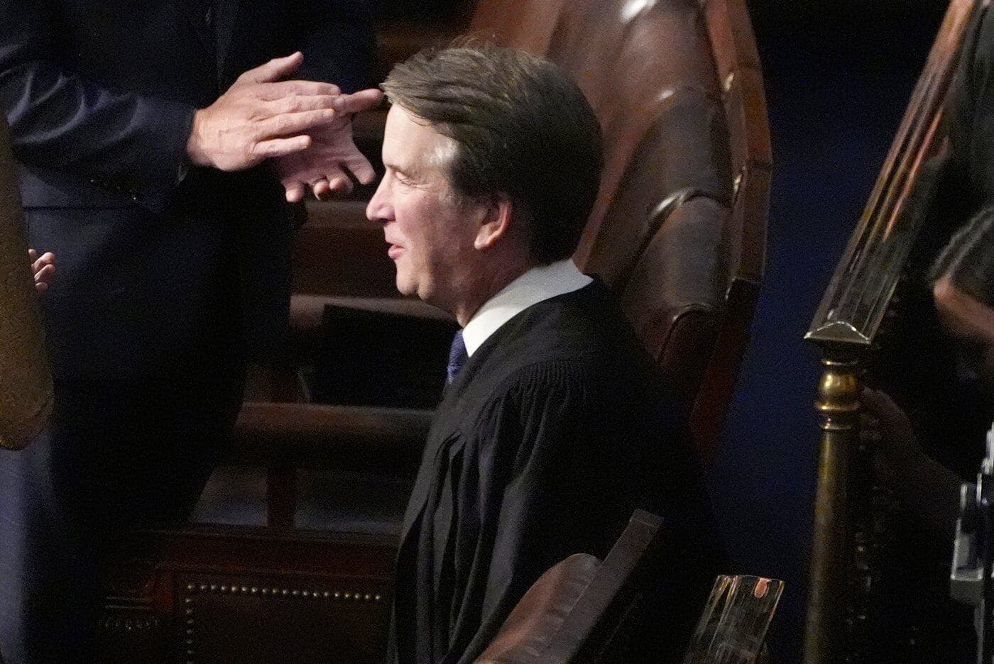 Fact Check: An armed man was arrested outside Kavanaugh's home amid abortion case tensions.