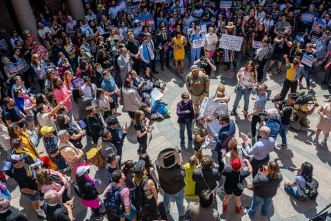 Fact Check: Tens of thousands rally for LGBTQ rights despite threats of violence from far-right groups.