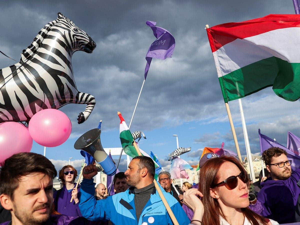 Fact Check: EU officials join Budapest Pride to support LGBTQ rights.