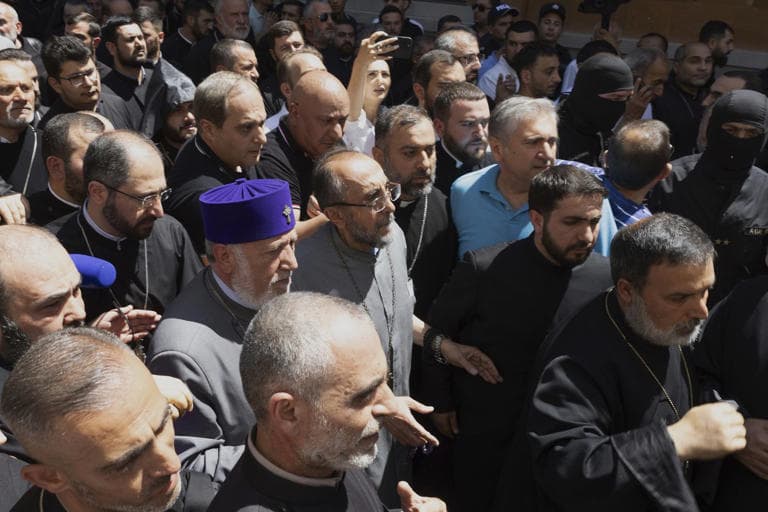 Fact Check: Armenia's National Security Service clashes with church crowds during arrests.