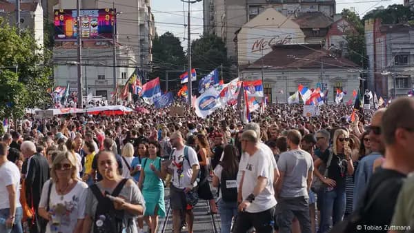 Fact Check: President Vučić blames 'foreign powers' for ongoing protests.